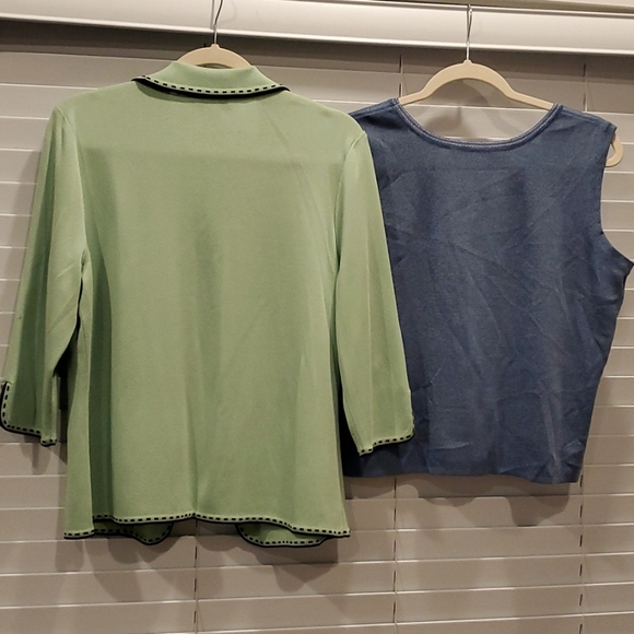 Ming Wang jacket size M and top size L - Picture 4 of 12